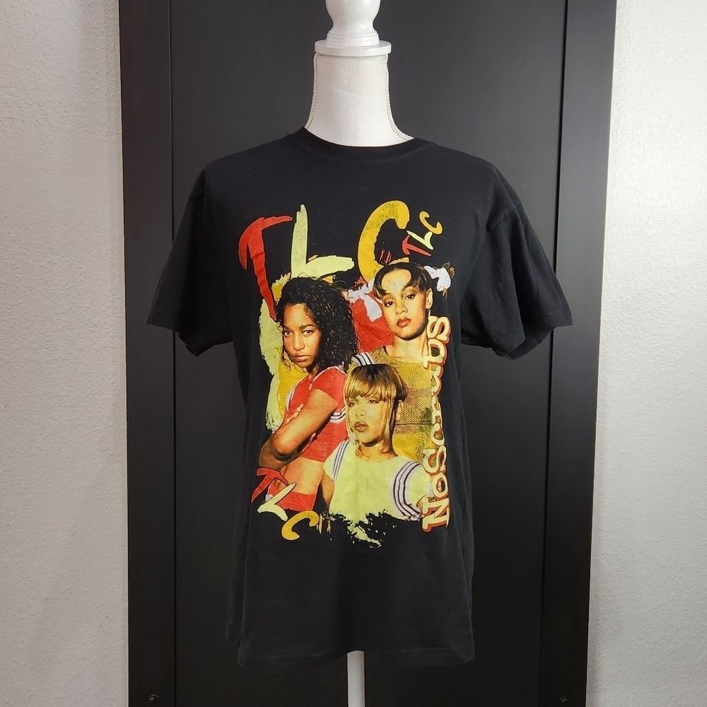 TLC No Scrubs Black T-Shirt Size Medium